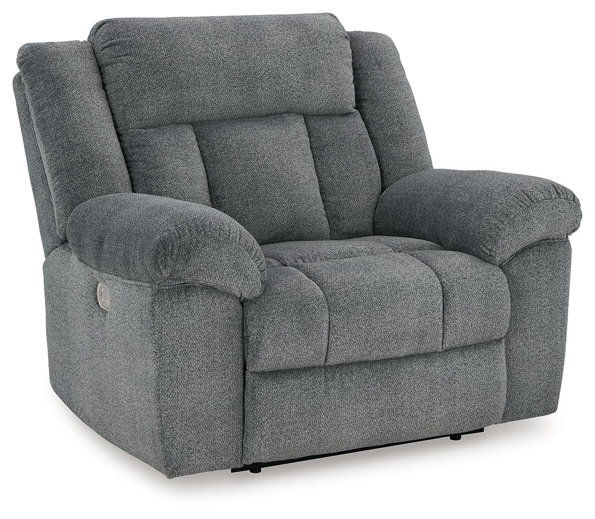 Tip-off Power Recliner With Adj Headrest
