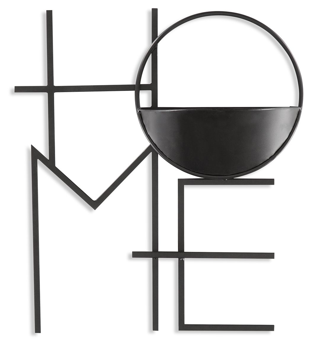 Dunster Black Wall Planter