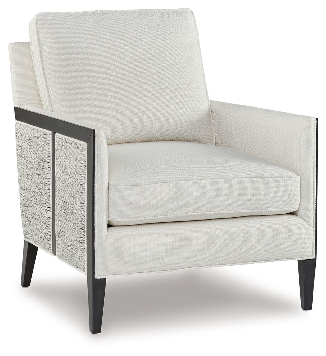 Ardenworth Black / Ivory Accent Chair