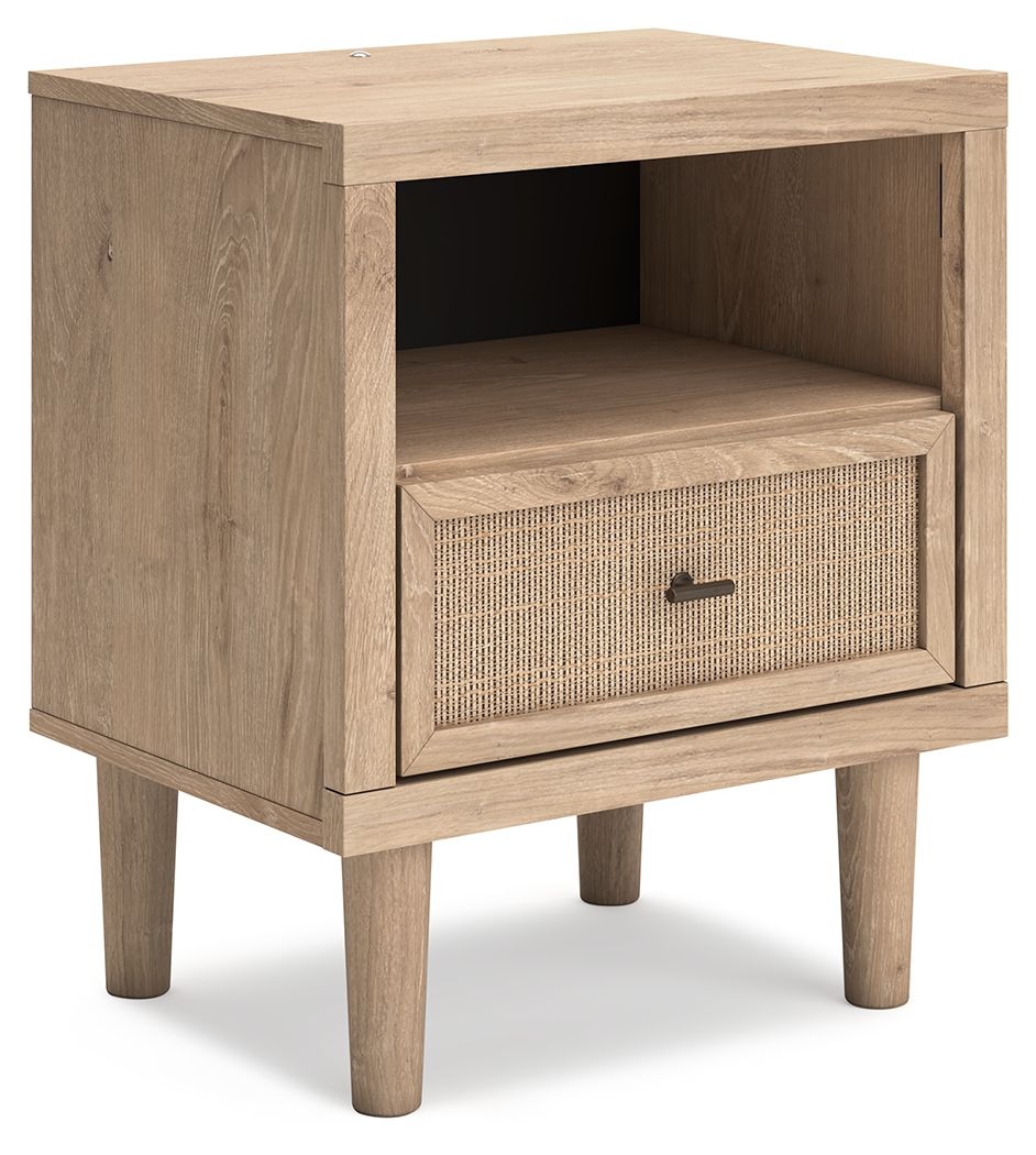Cielden Two-Tone One Drawer Night Stand
