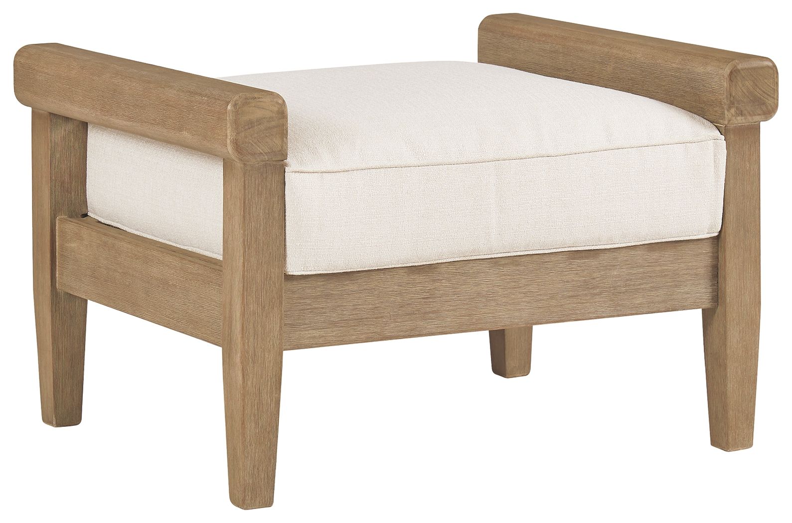 Gerianne Brown Ottoman With Cushion