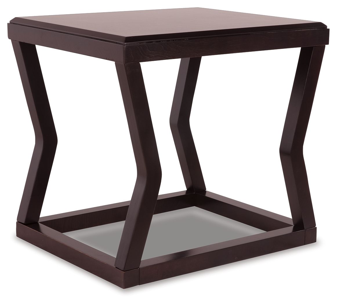 Kelton Espresso Rectangular End Table