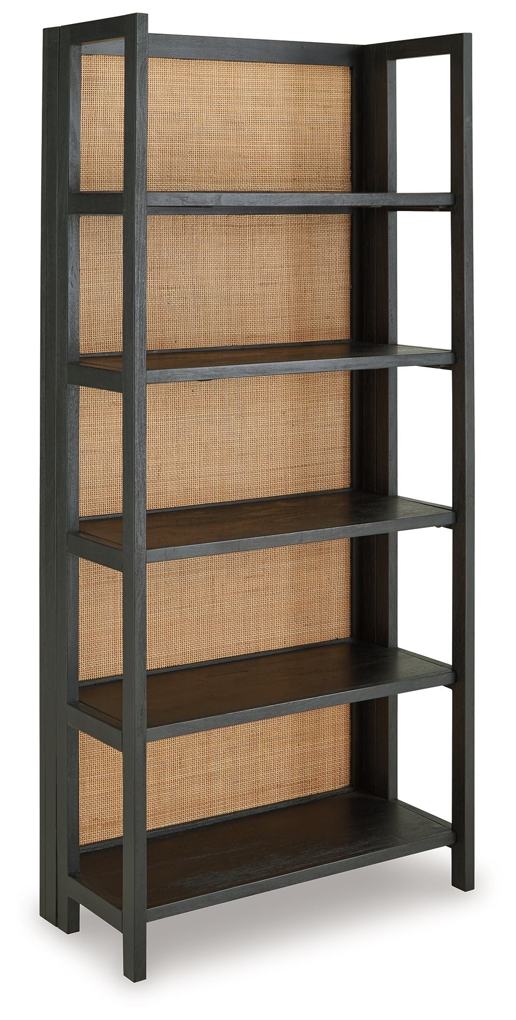 Abyard Black / Natural Bookcase