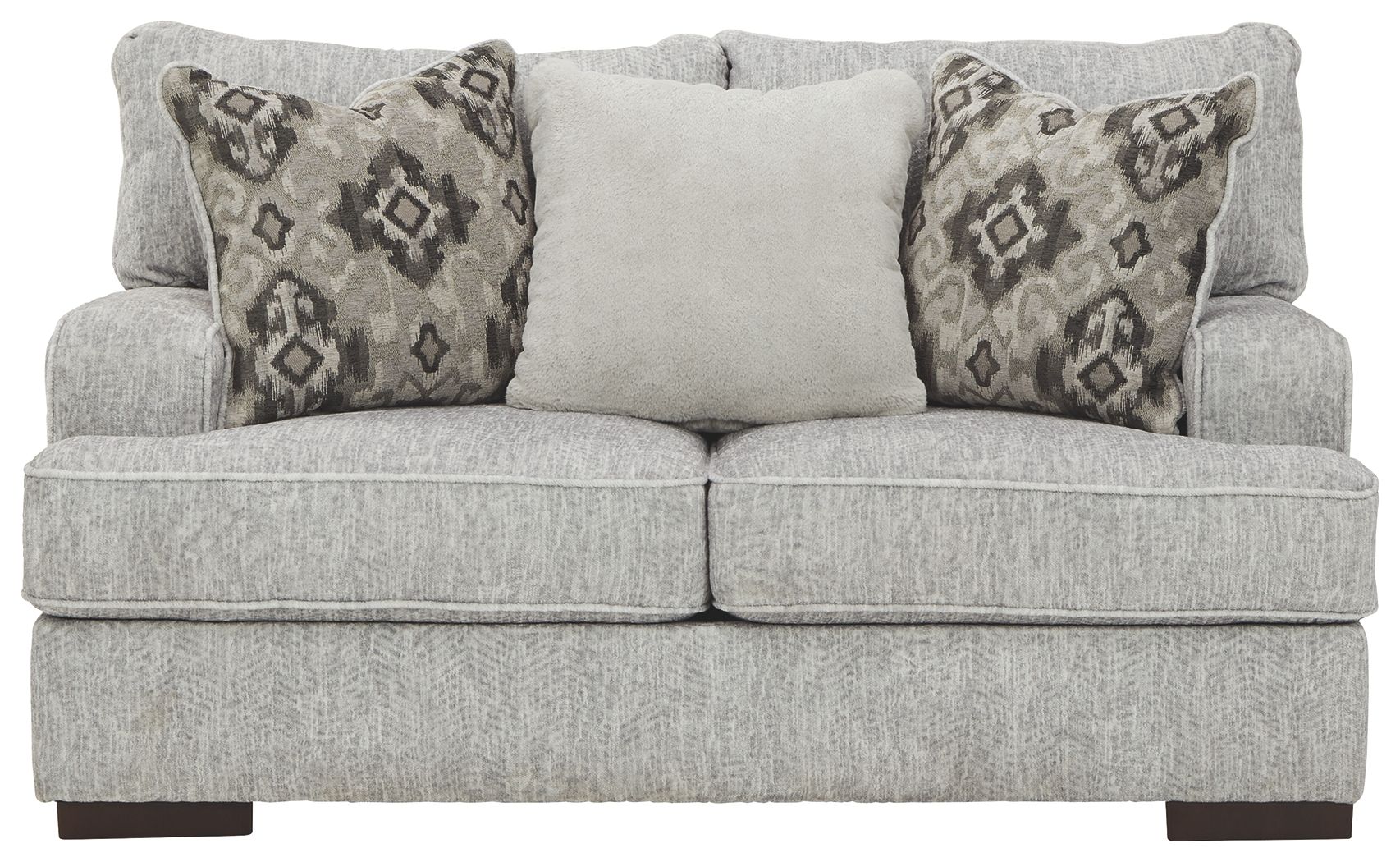 Mercado Pewter Loveseat