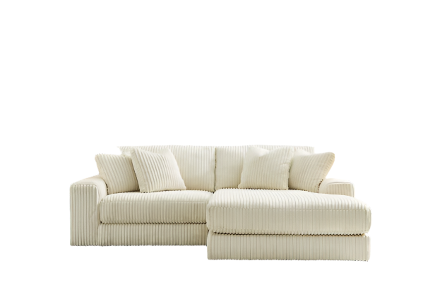 Lindyn Ivory 2 Piece Sectional with Chaise