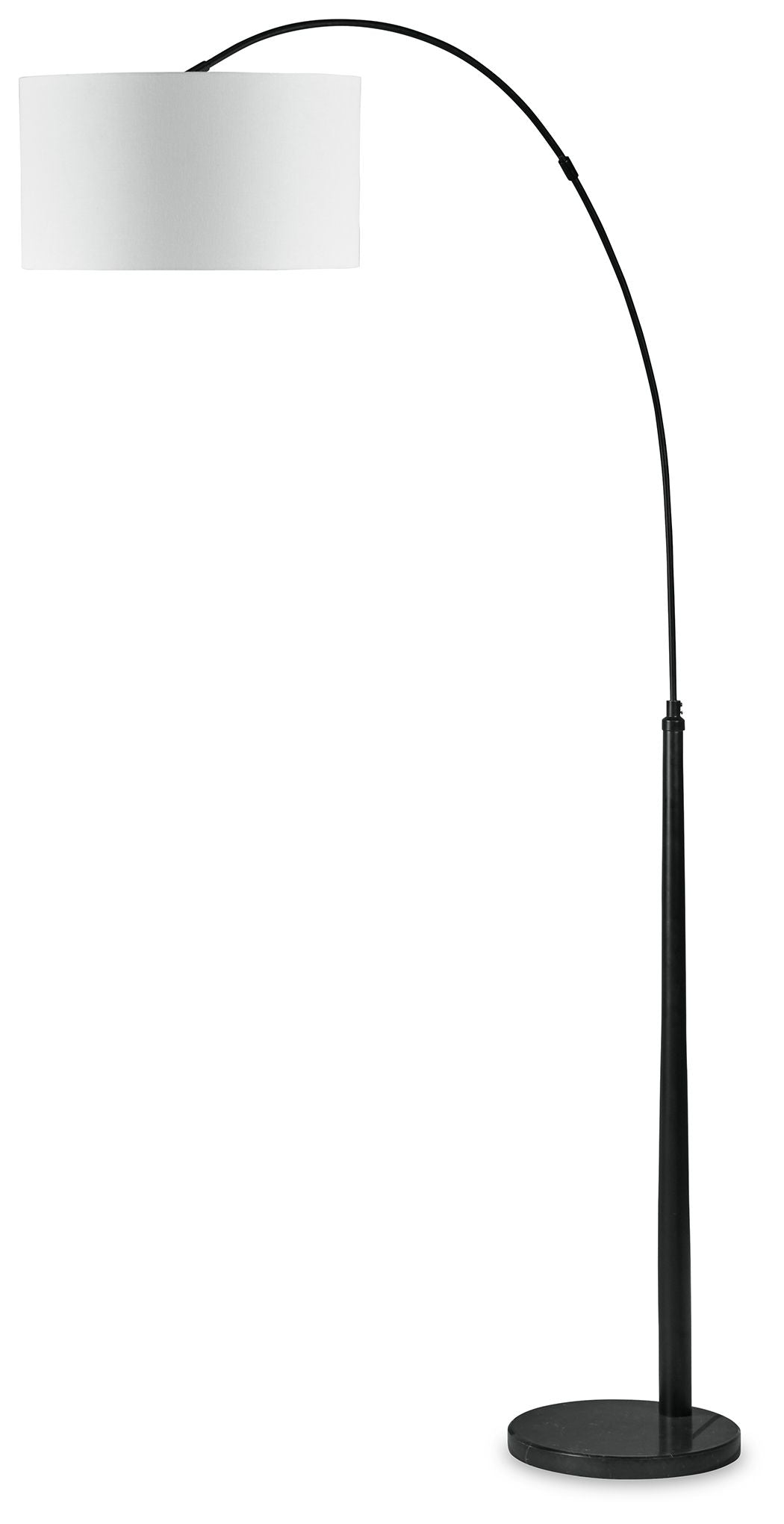 Veergate Black Metal Arc Lamp