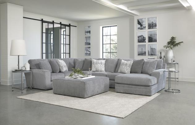Glacier 3 Piece RSF Chaise Sectional