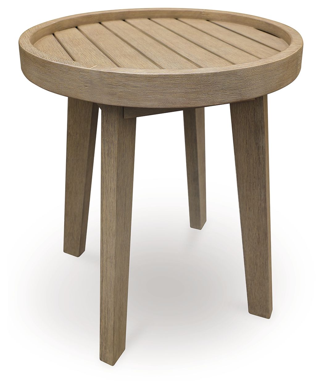 Bradstreet Bay Beige Round End Table