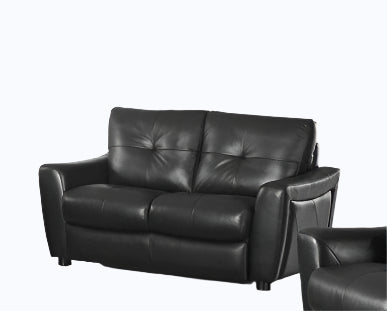 Redondo Black Loveseat