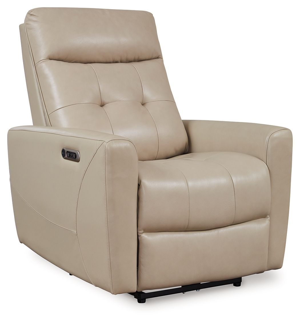Pisgham Power Recliner With Adj Headrest