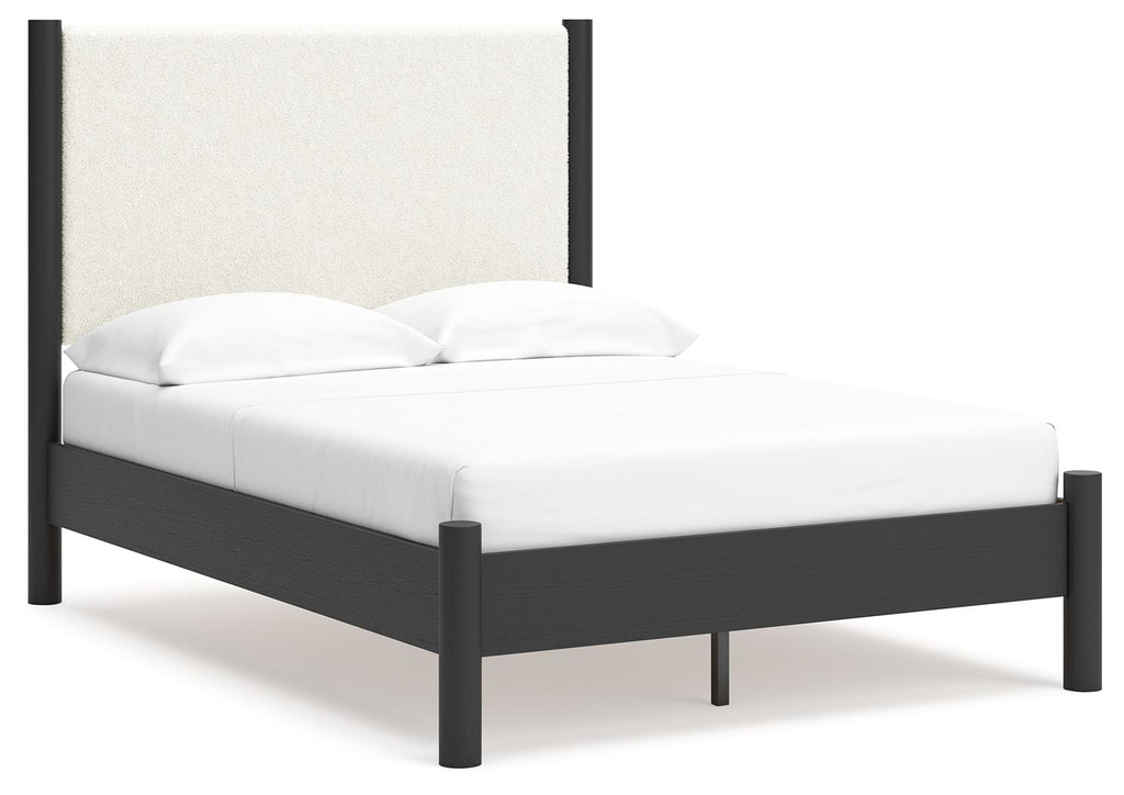 Cadmori Upholstered Panel Bed