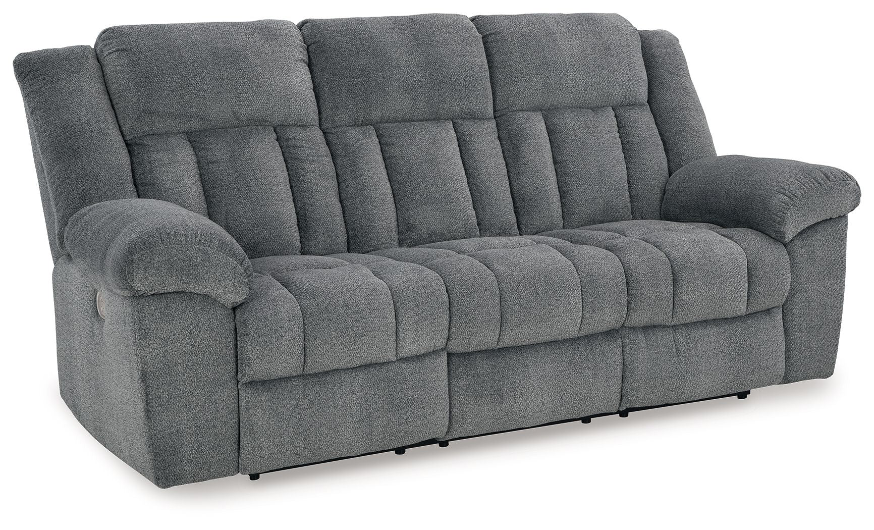 Tip-off Power Reclining Sofa With Adj Headrest