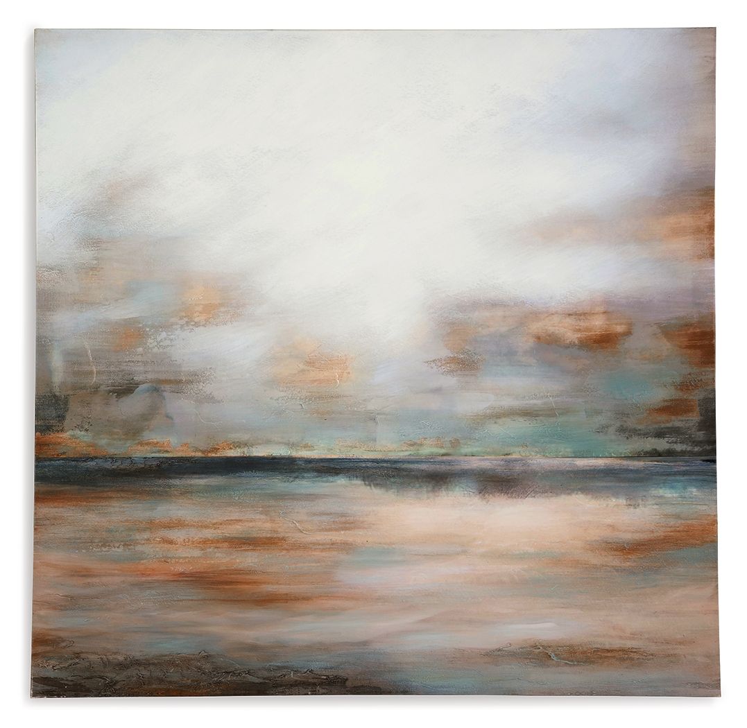 Weatheridge Grey / Gold Wall Art