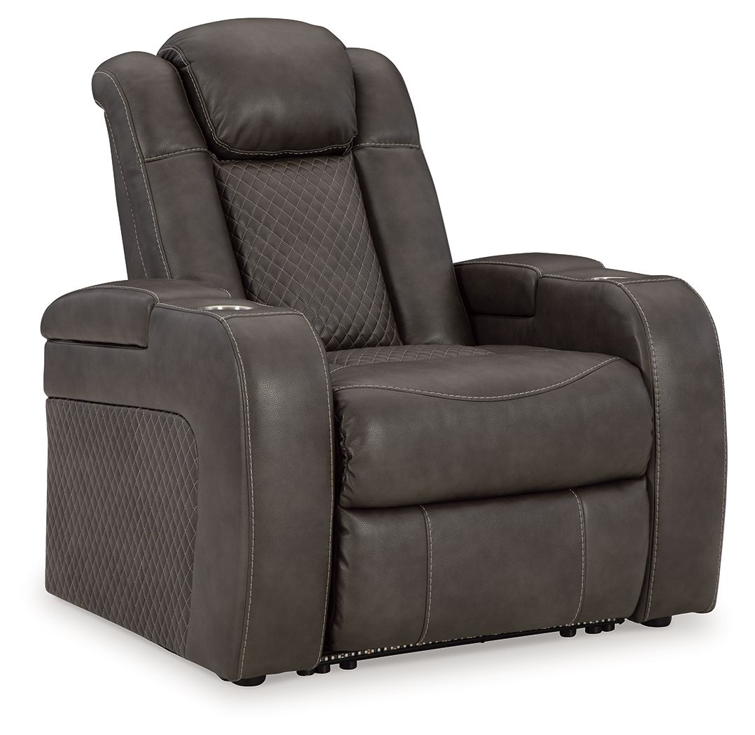 Fyne-dyme Power Recliner/Adj Headrest