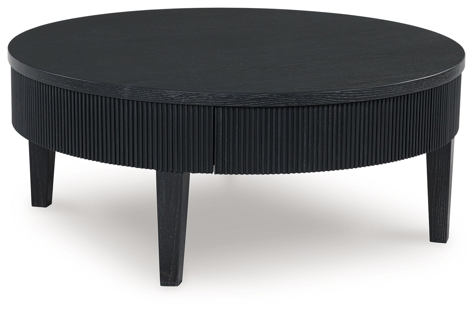 Marstream Black Round Cocktail Table