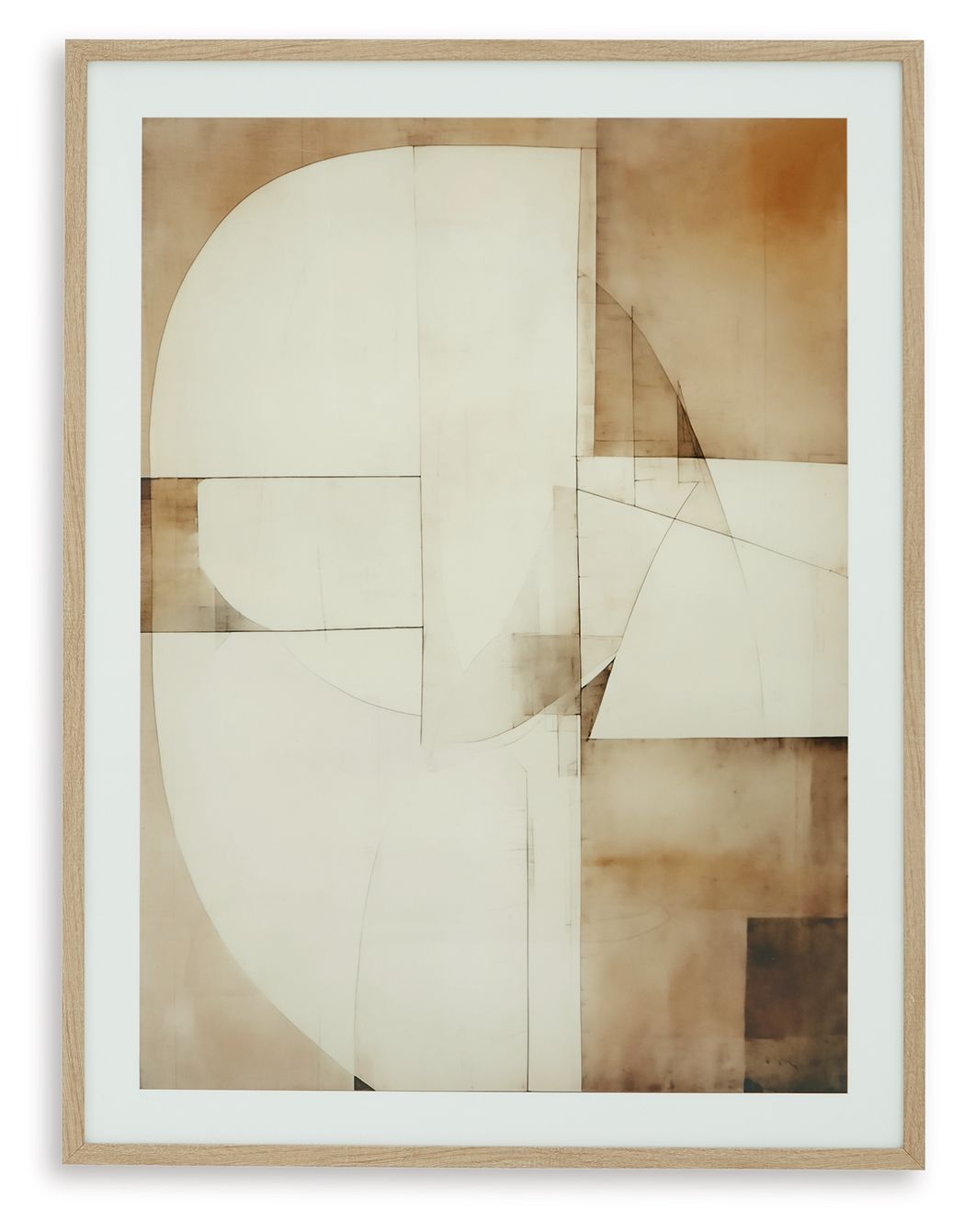 Corlain Brown / Tan / White Wall Art