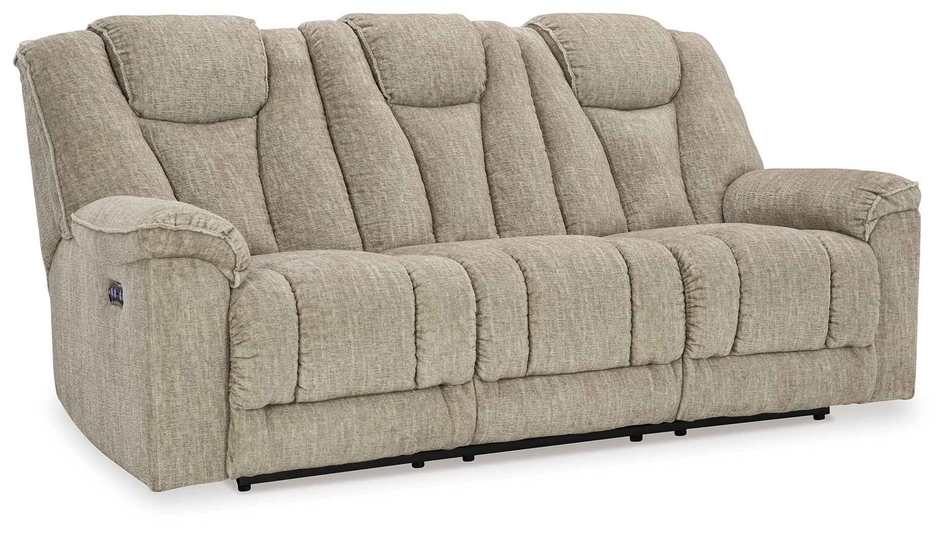 Hindmarsh Stone Power Reclining Sofa With Adj Headrest