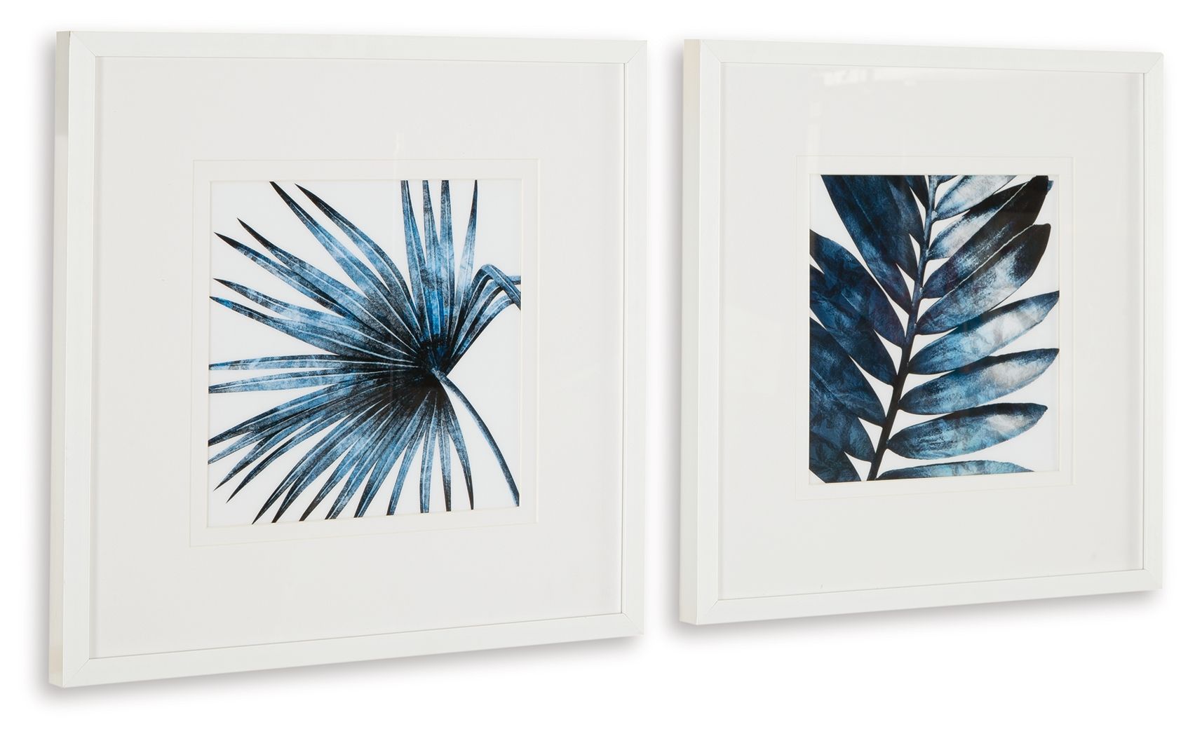 Breelen Blue / White Wall Art Set