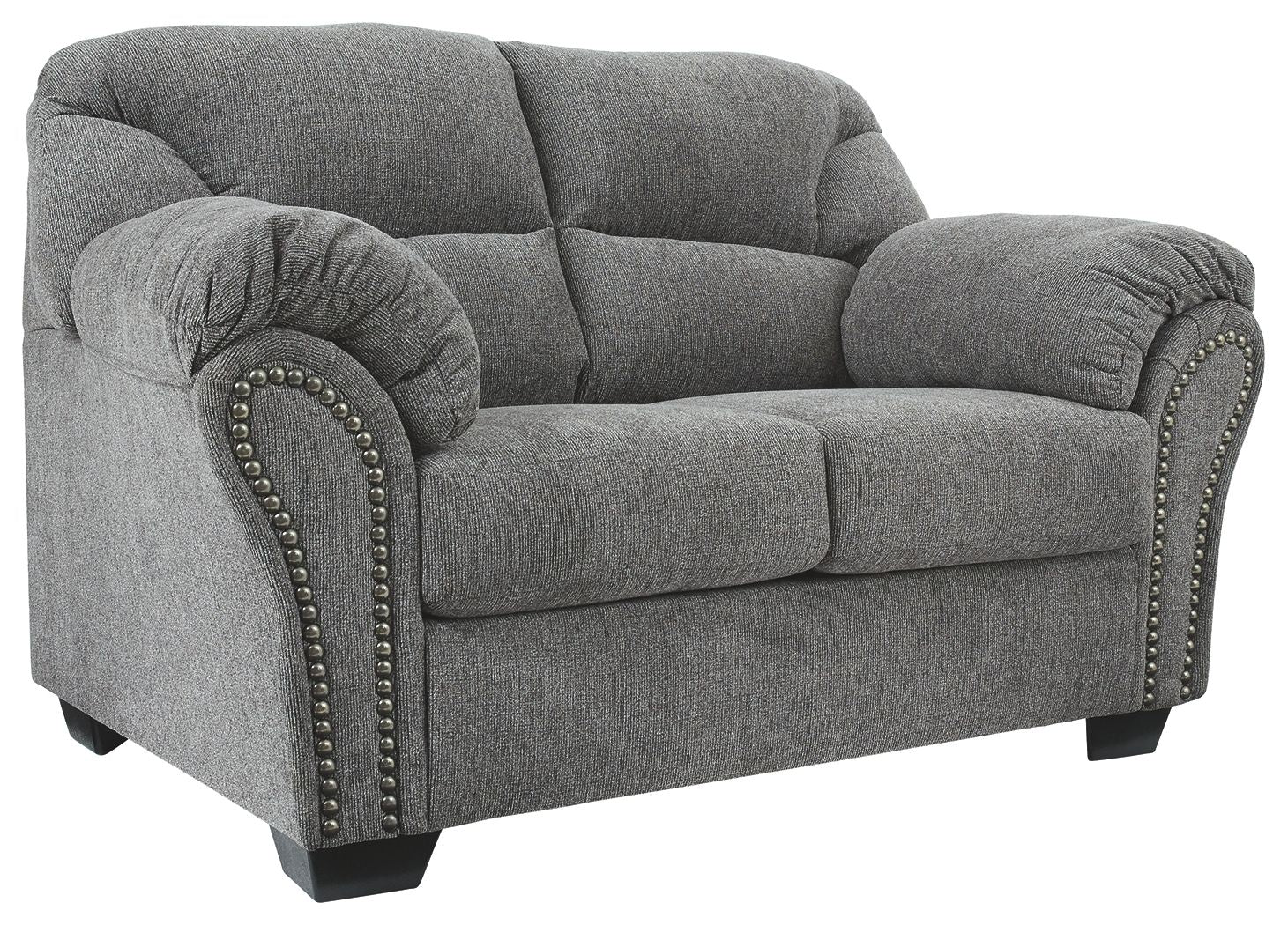 Allmaxx Pewter Loveseat