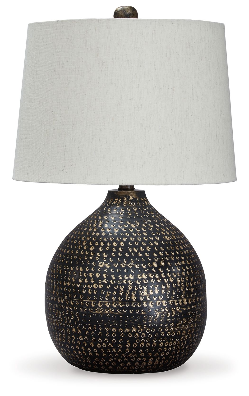 Maire Black / Gold Finish Metal Table Lamp