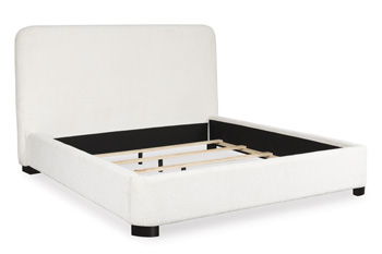 Whittgate Beige King Upholstered Bed