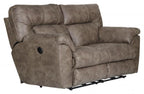 Hollins Coffee Reclining Loveseat
