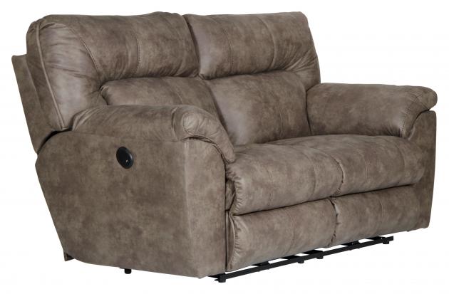 Hollins Coffee Reclining Loveseat