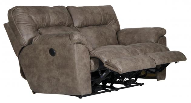 Hollins Coffee Reclining Loveseat