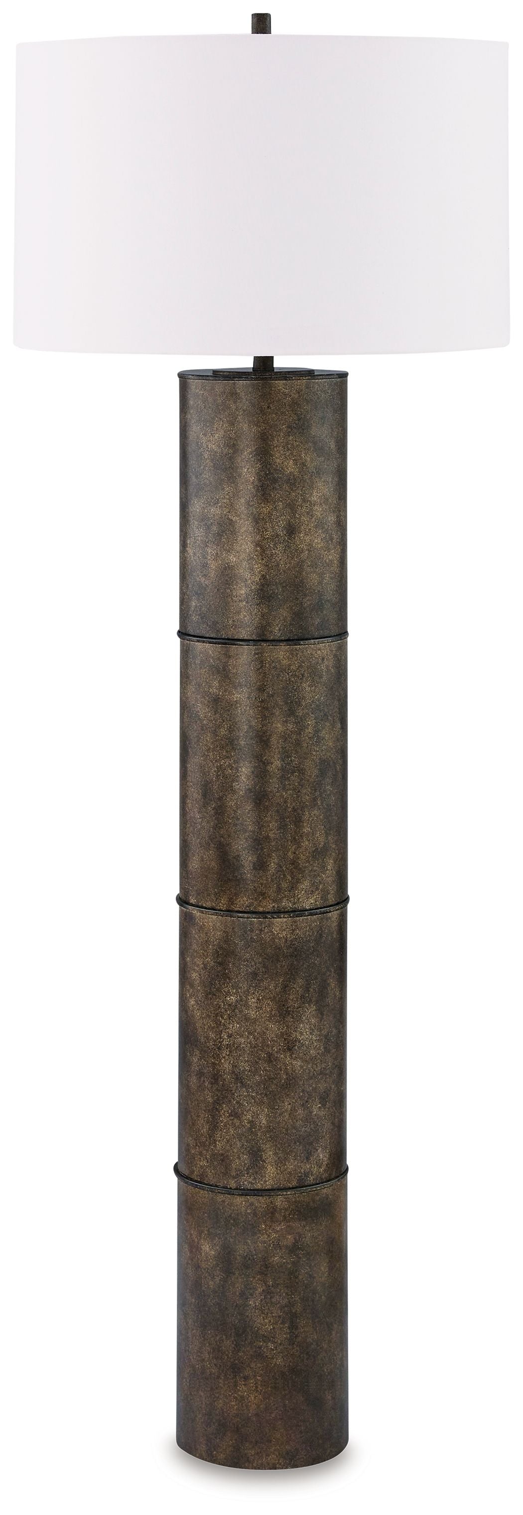 Jebson Dark Bronze Finish Metal Floor Lamp