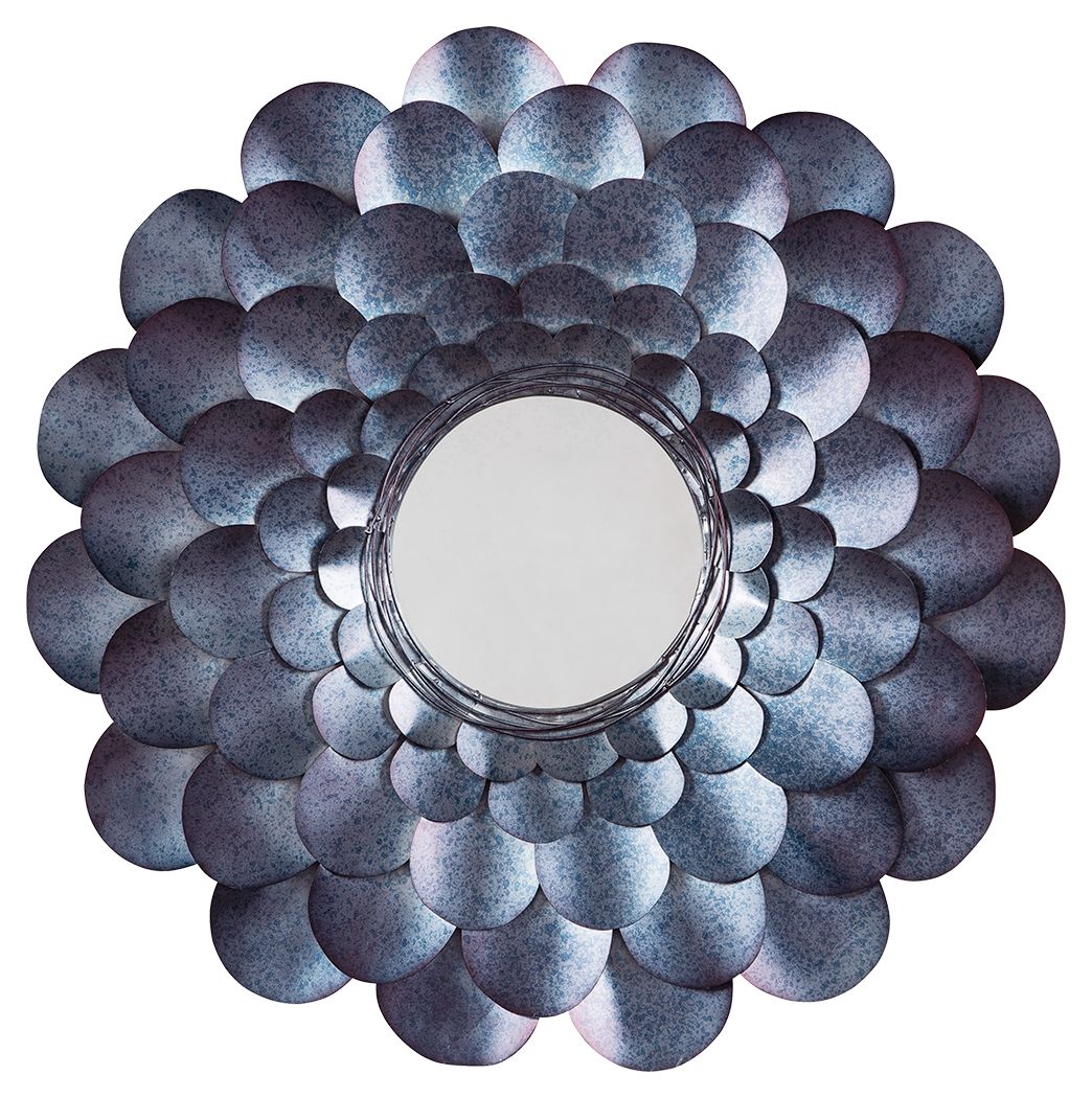 Deunoro Blue Accent Mirror