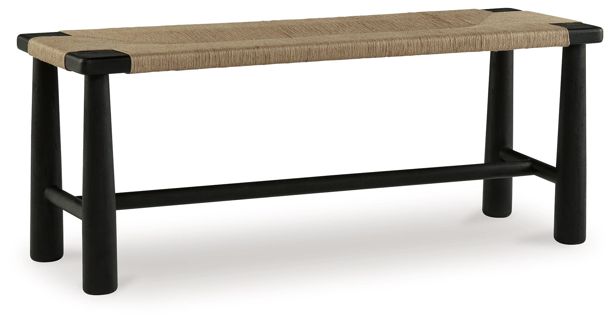 Acerman Black / Natural Accent Bench