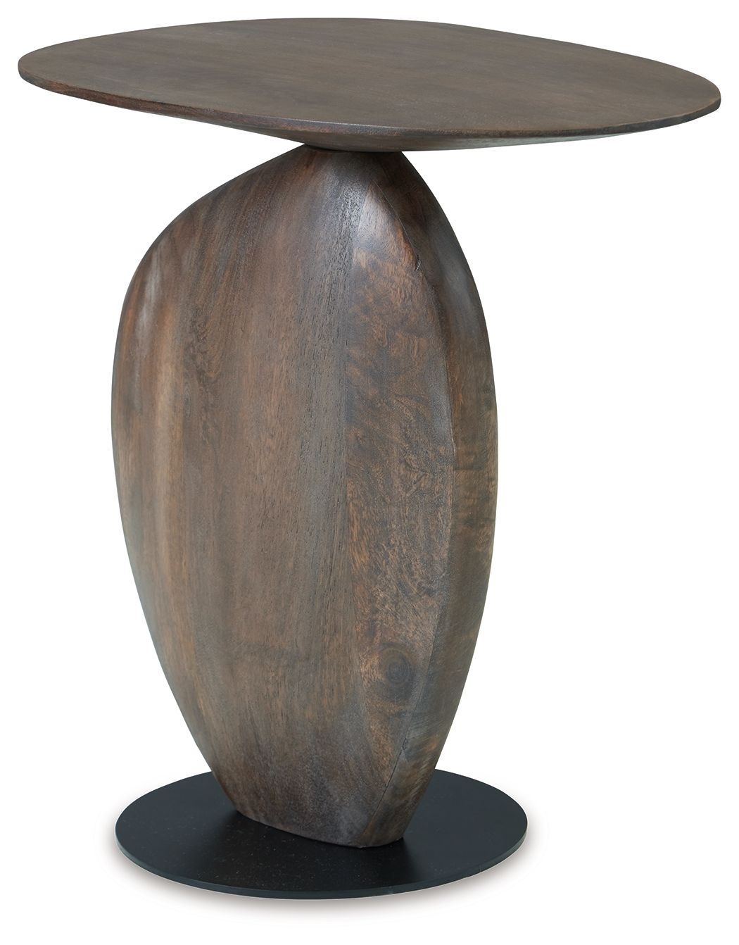 Cormmet Brown / Black Accent Table