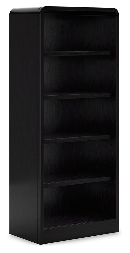 Rowanbeck Black Large Bookcase