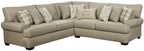 Celadon Raffia 2 Piece Sectional
