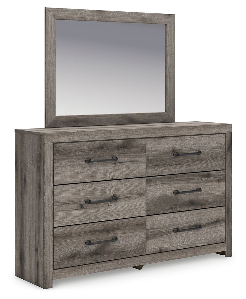 Urbanoore Brown Gray Dresser And Mirror