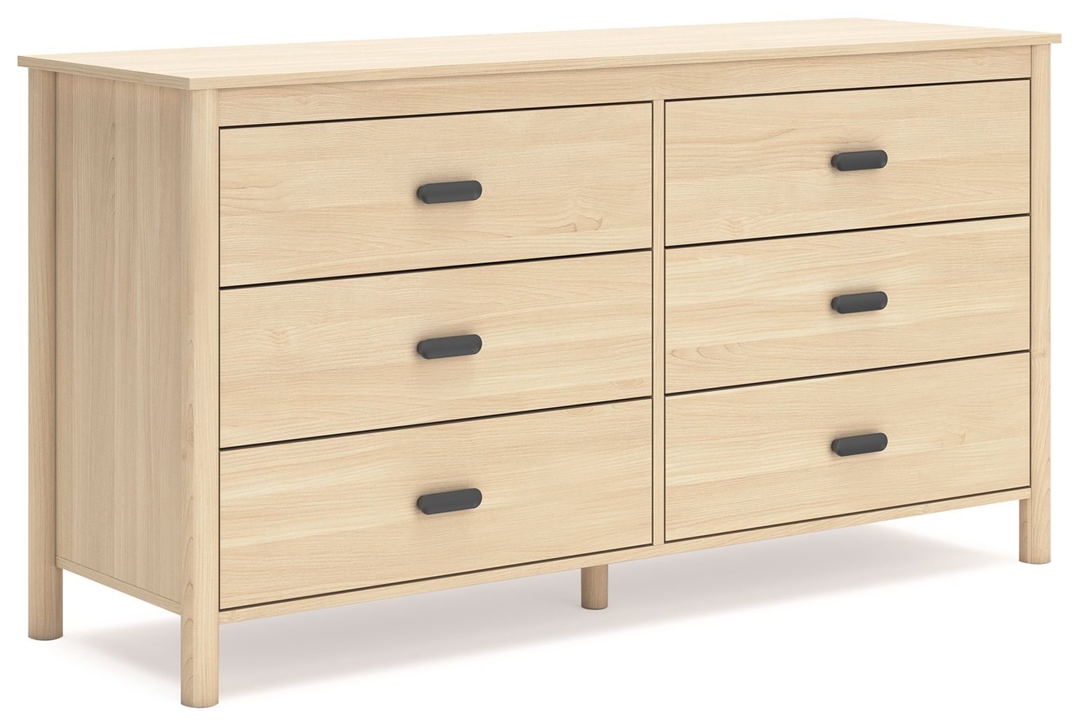 Cabinella Tan Six Drawer Dresser