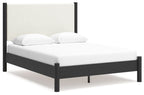 Cadmori Upholstered Panel Bed