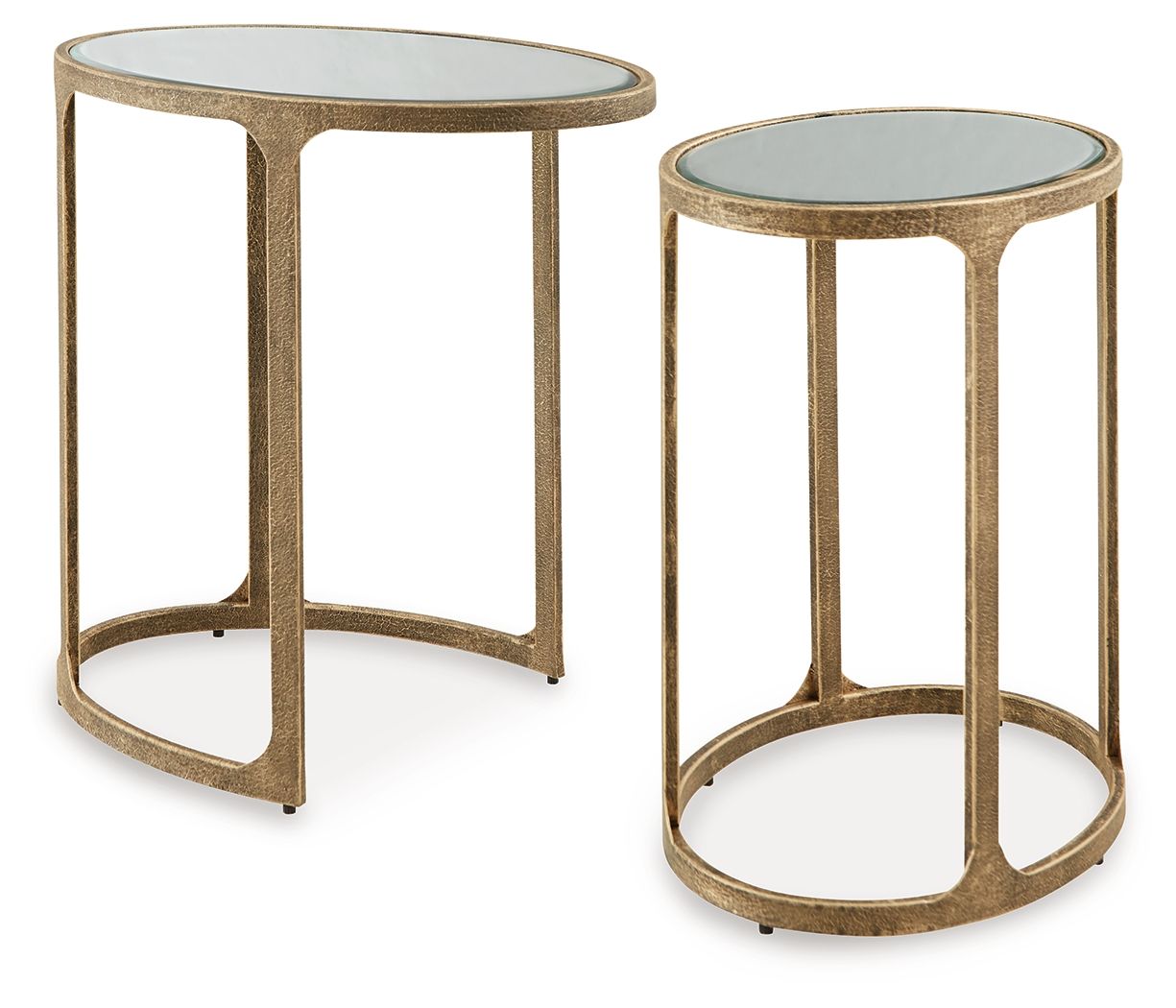 Irmaleigh Antique Black Accent Table Set