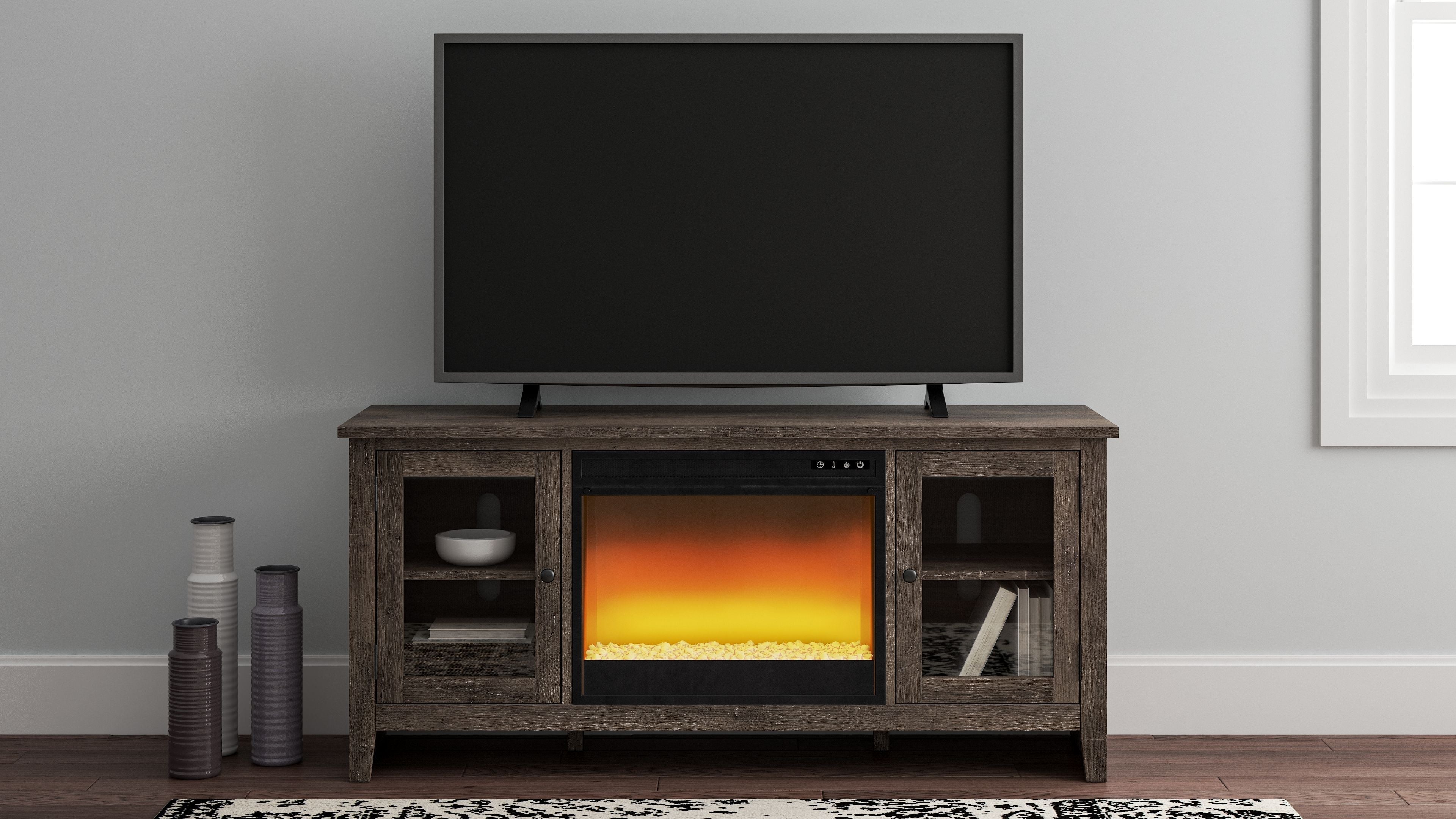 Arlenbry TV Stand With Fireplace