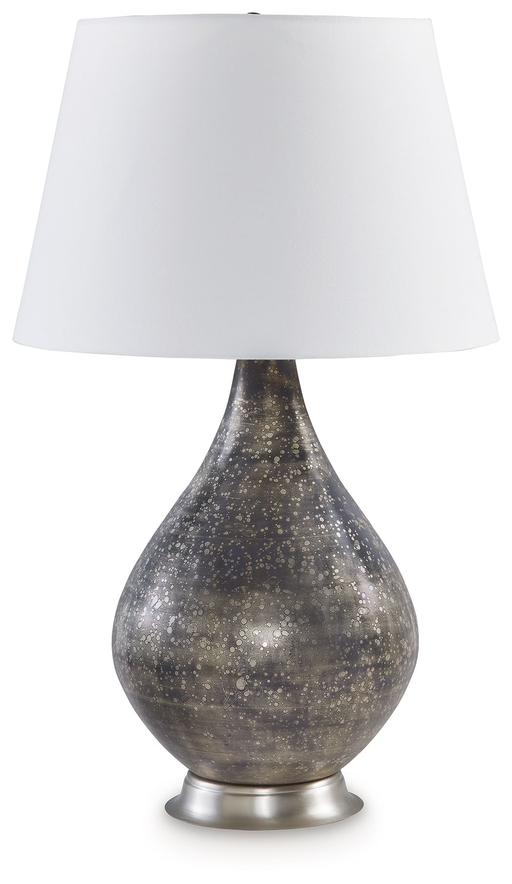 Bluacy Antique Gray Glass Table Lamp