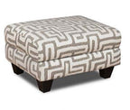Colonist Oatmeal Accent Ottoman