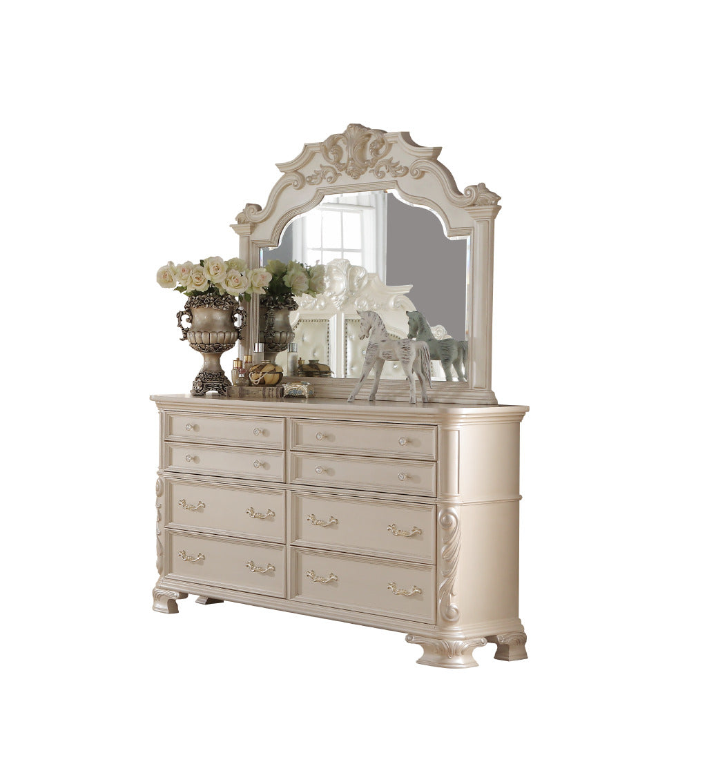 Victoria Dresser and Mirror