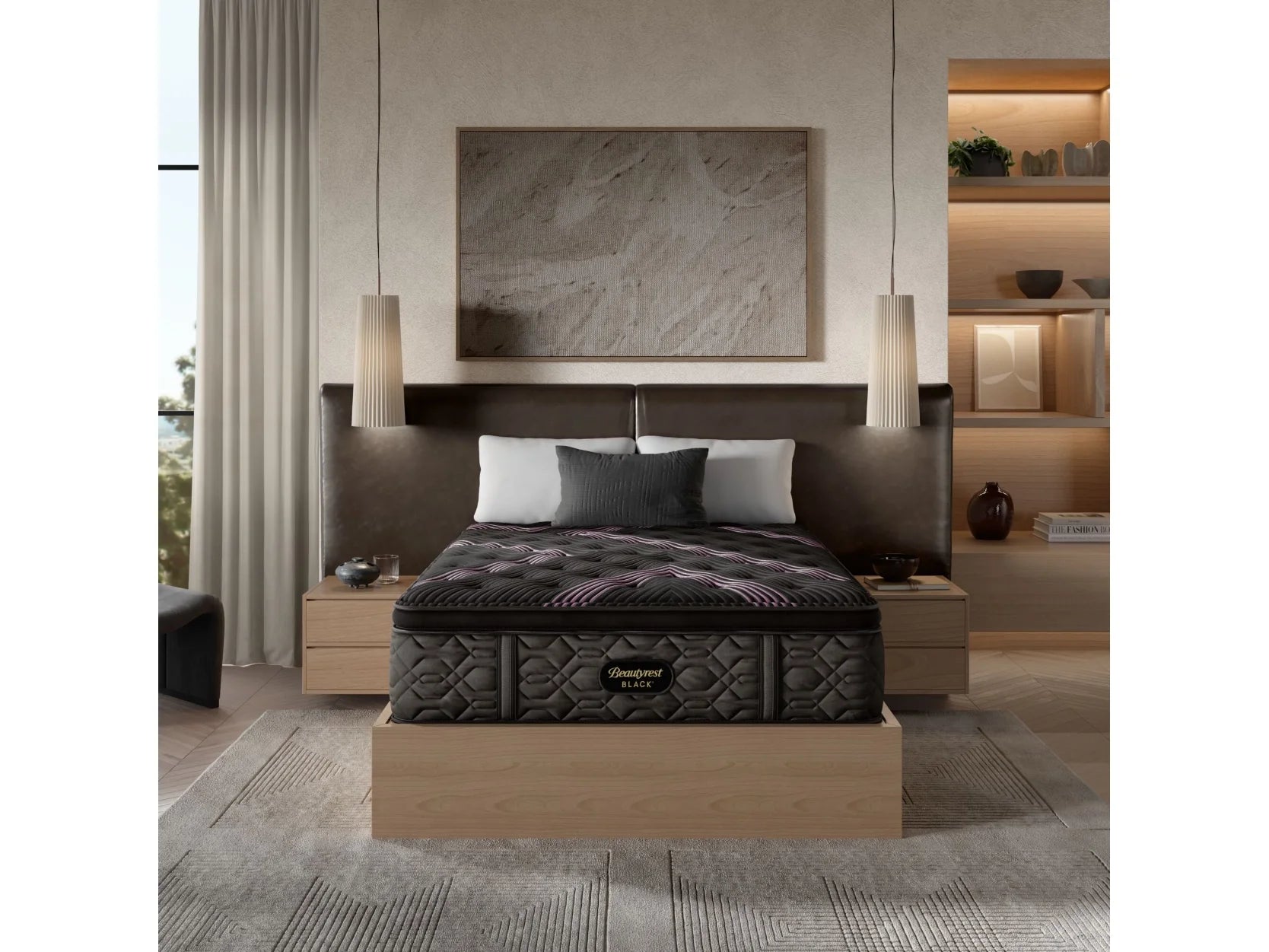 Beautyrest Black Series Two Plush Pillow Top Split California King Mattress