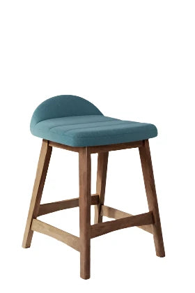 Lyncott Blue Counter Height Bar Stool