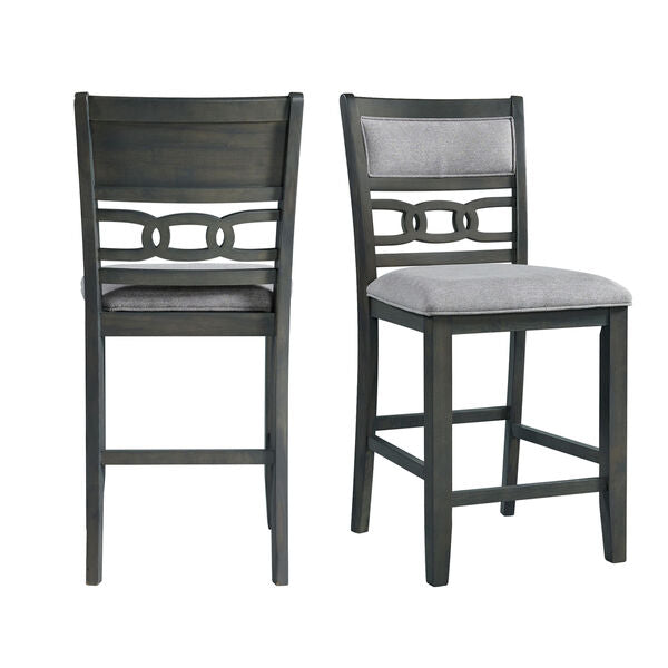 Amherst Grey Pub Chair