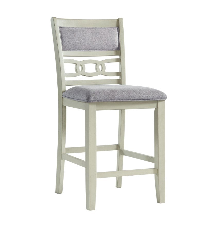 Amherst White Pub Chair