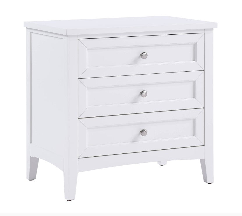 Spencer White Nightstand