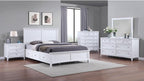Spencer White Queen Storage Bed