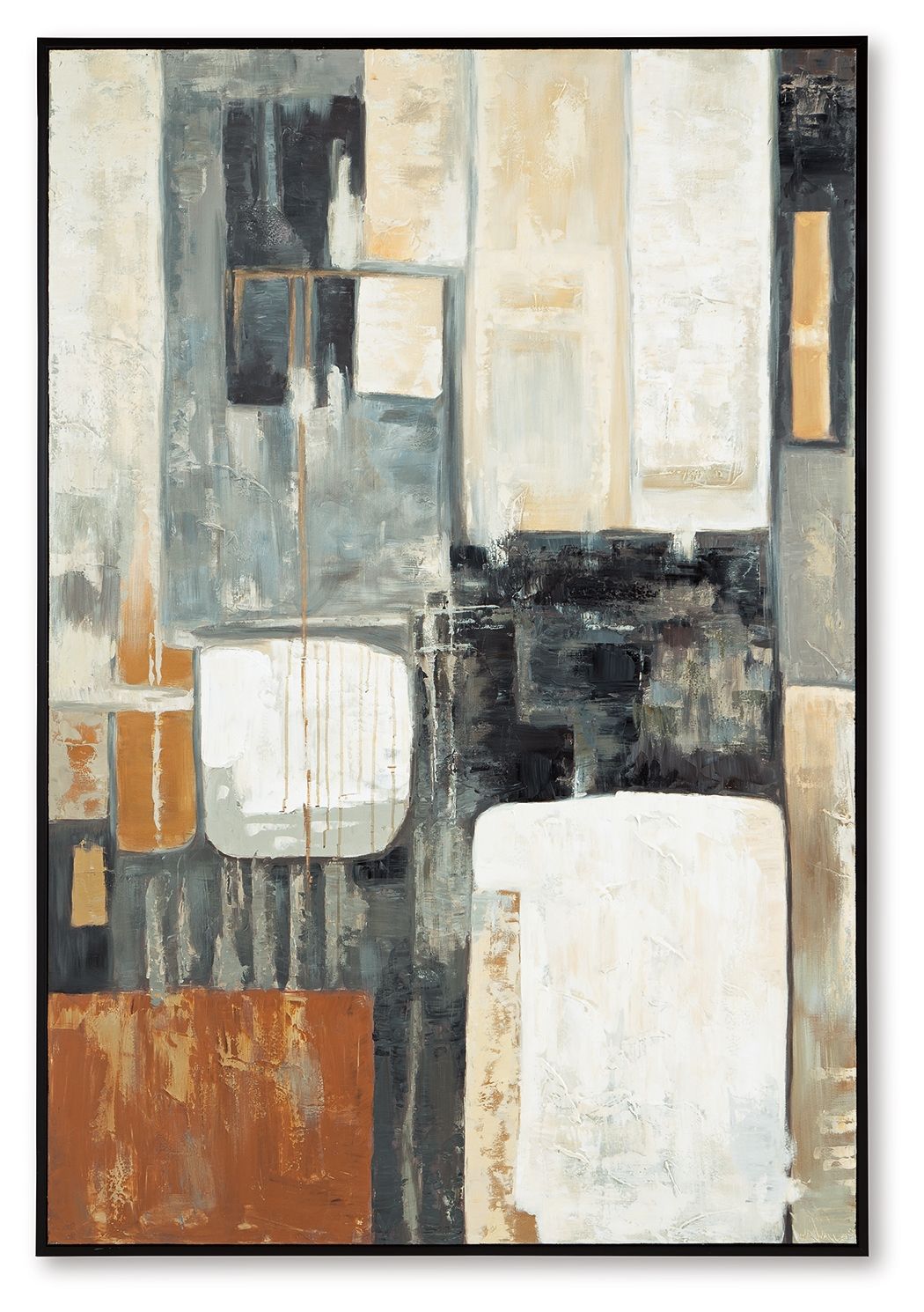 Howford Brown / Black / Gray Wall Art