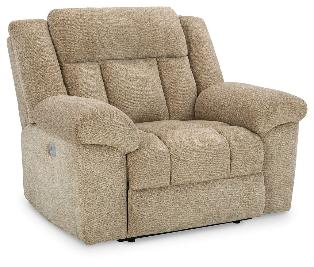 Tip-off Power Recliner With Adj Headrest